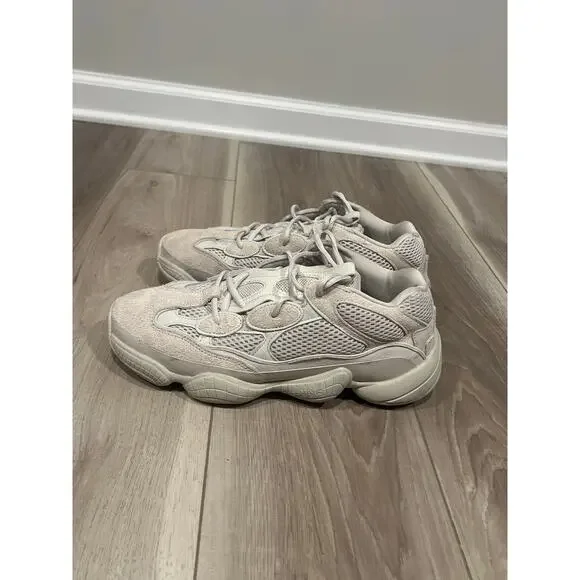 adidas gazelle silver green womens Adidas Men's Yeezy 500 Blush Sneaker Shoes (Size 42)